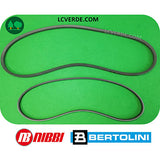 Cinghia Cinghie Innesto Rotore Coltelli Nibbi NTS65 NTS80 Bertolini BTS65 BTS80 ricambio LCVERDE.com 68240089 Trincia Trincisarmenti