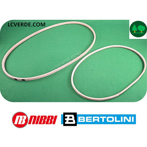 Cinghia Cinghie Innesto Rotore Coltelli Trazione Avanzamento Nibbi NTS65 Bertolini BTS65 ricambi LCVERDE.com 68250043 Trincia Trincisarmenti