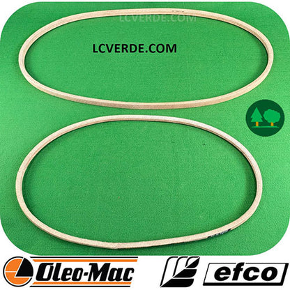 Cinghia Cinghie Innesto Rotore Innesto Trazione Avanzamento Coltelli OleoMac WB65 Efco DR65 ricambi LCVERDE.com 68250043 Trincia Trincisarmenti