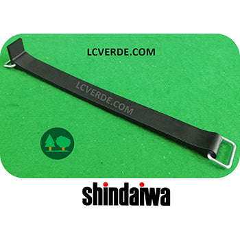 Cinghia con Ganci Gomma Fascia Elastica Sostegno Serbatoio Miscela Decespugliatore Shindaiwa T350 T450 B450 C350 ricambi LCVERDE.com A392000060
