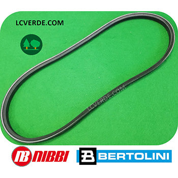 Cinghia Innesto Rotore Apparato Taglio Coltelli Nibbi NTS65 TS80 Bertolini BTS65 BTS80 ricambi LCVERDE.com 68240164R Trincia Trincisarmenti