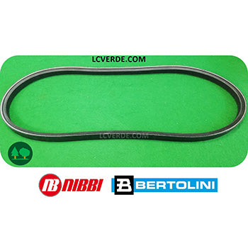 Cinghia Innesto Rotore Apparato Taglio Coltelli Nibbi NTS65 TS80 Bertolini BTS65 BTS80 ricambio LCVERDE.com 68240164R Trincia Trincisarmenti
