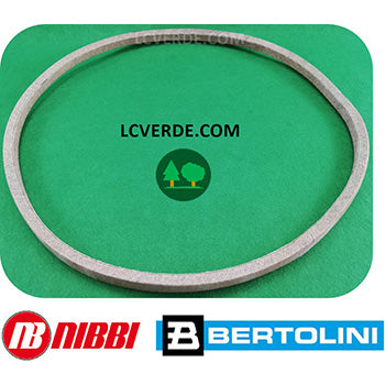 Cinghia Innesto Trazione Rotore Coltelli Bertolini BTS50 Nibbi NTS50 ricambio LCVERDE.com 68250111AR Trincia Trinciasarmenti