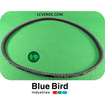 Cinghia Trasmissione Rotore Apparato Taglio Coltelli Trincia Erba Blue Bird FM860 ricambi LCVERDE.com 2080094 Trinciaerba