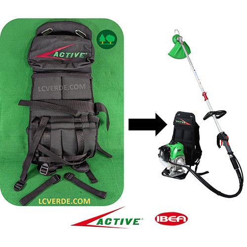Cinghiaggio Cinghia Decespugliatore a Zaino Active Z Ibea ZA ricambio LCVERDE.com 20705