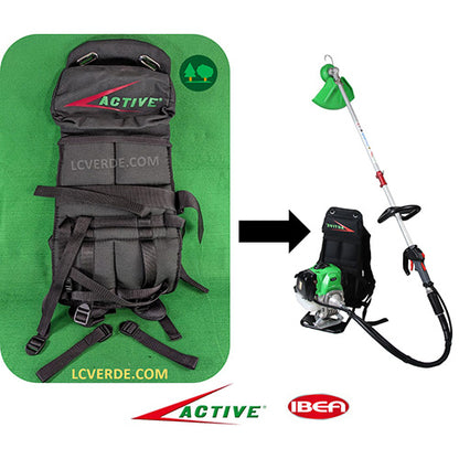 Cinghiaggio Cinghia Decespugliatore a Zaino Active Z Ibea ZA ricambio LCVERDE.com 20705