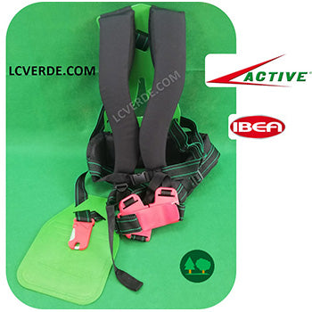 Cinghiaggio Cinghia Doppia Professionale Safe Decespugliatore Active Ibea accessorio LCVERDE.com 20167