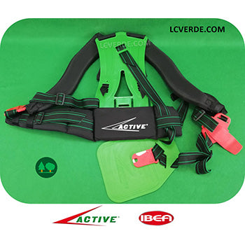 Cinghiaggio Cinghia Doppia Professionale Safe Decespugliatore Active Ibea accessori LCVERDE.com