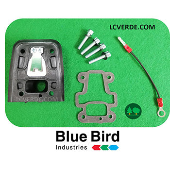 Collettore Flangia Termica Aspirazione Decespugliatore BlueBird P450 P560 P610 M450 M560 M610 BC560 BCB560 BC450 BC610 ricambi LCVERDE.com 730230a