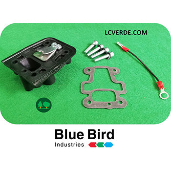 Collettore Flangia Termica Aspirazione Decespugliatore BlueBird P450 P560 P610 M450 M560 M610 BC560 BCB560 BC450 BC610 ricambi LCVERDE.com 730230a spare part