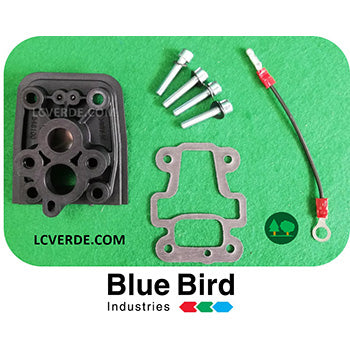 Collettore Flangia Termica Aspirazione Decespugliatore BlueBird P450 P560 P610 M450 M560 M610 BC560 BCB560 BC450 BC610 ricambio LCVERDE.com 730230a