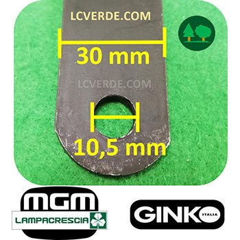 Coltelli Trincia Semovente MGM Lampacrescia TTR Ginko TT ricambi LCVERDE.com 120784