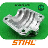 Coperchio Carter Coppa Olio Motore Cilindro Motosega Stihl MS193 MS194 ricambio LCVERDE.com 11370212503 spare part