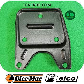 Coperchio Marmitta Silenziatore Motosega OleoMac 956 962 965HD Efco 156 162 165HD ricambi LCVERDE.com
