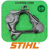 Copertura Collettore Aspirazione Flangia Termica Motosega Stihl MS150 MS151 ricambio lCVERDE.com 11460211700 spare part