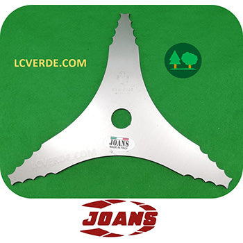 Disco Tre Punte Dentato Joans Sfalcio Taglio Erba Decespugliatore accessorio LCVERDE.com promozione sconto offerta