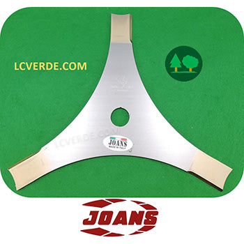 Disco Tre Punte Rasoio Joans Sfalcio Taglio Erba Decespugliatore accessorio LCVERDE.com promozione sconto offerta