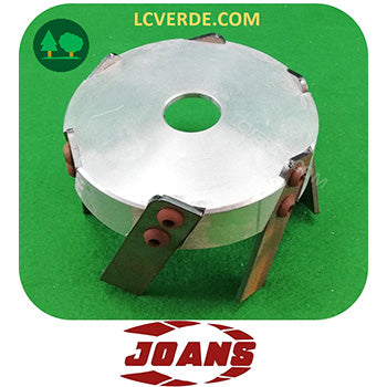 Disco Zappetta Fresa Joans Decespugliatore accessori LCVERDE.com Sarchiare Terra Promozione Sconto