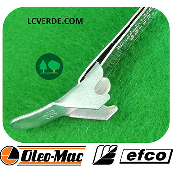 Fascetta Fascia Staffa Metallica Tubo Soffiatore Atomizzatore OleoMac Efco ricambi LCVERDE.com 6905501 spare part