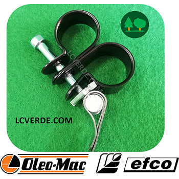 Fascetta Fascia Staffa Metallica Tubo Soffiatore Atomizzatore OleoMac Efco ricambio LCVERDE.com 6905501