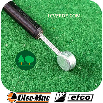 Filo Cavo Carburatore Acceleratore Guaina Soffiatore Atomizzatore OleoMac BV163 BV162 AM163 AM162 Efco SA2062 SA2063 AT2062 AT2063 ricambi LCVERDE.com
