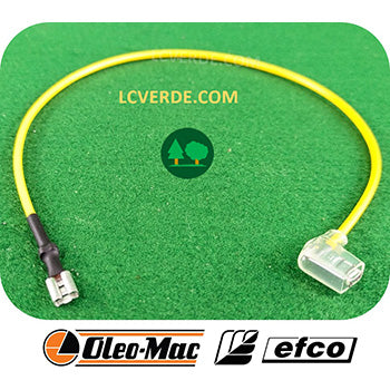 Filo Cavo Cavetto massa Interruttore Motosega OleoMac 956 962 965HD GS630 Efco 156 162 165HD MT6300 ricambi LCVERDE.com