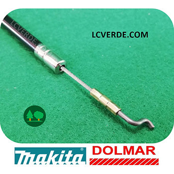 Filo Cavo Guaina Acceleratore Motosega Makita EA3110 EA3100 Dolmar PS310 PS311 ricambi LCVERDE.com 285558 spare part
