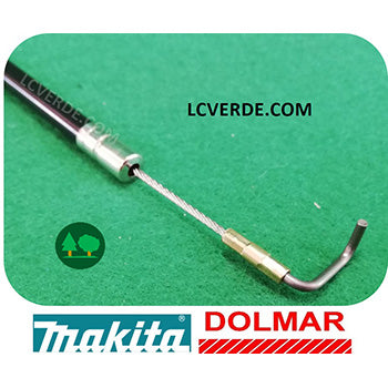 Filo Cavo Guaina Acceleratore Motosega Makita EA3110 EA3100 Dolmar PS310 PS311 ricambio LCVERDE.com 285558