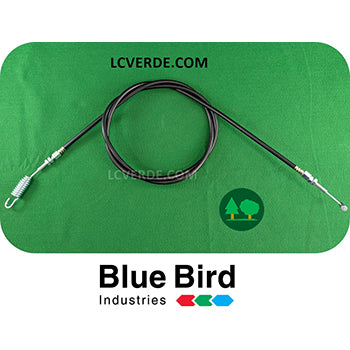 Filo Cavo Guaina Innesto Attivazione Rotore Coltelli Trincia BlueBird FM750 FM860 ricambi LCVERDE.com 0813C.45.108 trinciaerba trinciasarmenti
