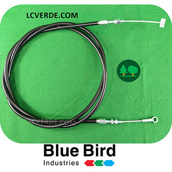 Filo Cavo Guaina Innesto Attivazione Trazione Avanzamento Ruote Trincia BlueBird FM60 ricambi LCVERDE.com 0812A.45.111 trinciaerba trinciasarmenti