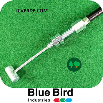 Filo Cavo Guaina Innesto Attivazione Trazione Avanzamento Ruote Trincia BlueBird FM60 ricambi LCVERDE.com 0812A.45.111 trinciaerba trinciasarmenti spare part