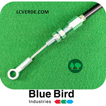 Filo Cavo Guaina Innesto Attivazione Trazione Avanzamento Ruote Trincia BlueBird FM60 ricambio LCVERDE.com 0812A.45.111 trinciaerba trinciasarmenti