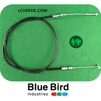 Filo Cavo Guaina Innesto Attivazione Trazione Avanzamento Ruote Trincia BlueBird FM750 FM860 ricambi LCVERDE.com 0813.45.111 trinciaerba trinciasarmenti