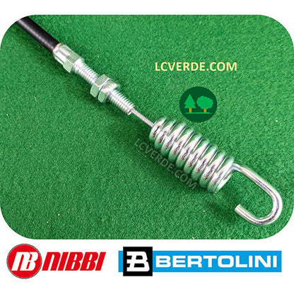 Filo Cavo Guaina Innesto Avanzamento Trazione Ruote Trincia Nibbi NTS65 Bertolini BTS65 ricambi LCVERDE.com 68270105r