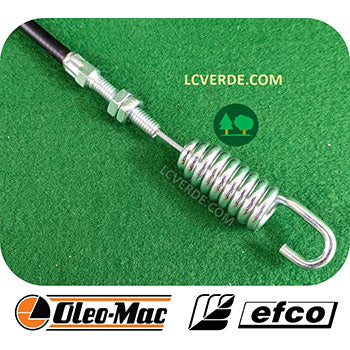 Filo Cavo Guaina Innesto Avanzamento Trazione Ruote Trincia OleoMac WB100 Efco DR100 ricambi LCVERDE.com 68270105r