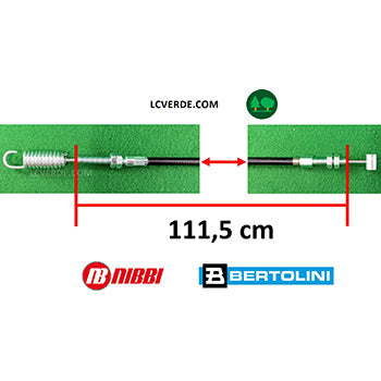 Filo Cavo Guaina Innesto Avanzamento Trazione Trincia Nibbi NTS65 NTS80 NTS50 Bertolini BTS65 BTS80 BTS50 ricambi LCVERDE.com 68240090AR