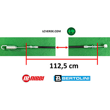 Filo Cavo Guaina Innesto Rotore Coltelli Trincia Nibbi NTS100 Bertolini BTS100 ricambio LCVERDE.com 68270102r
