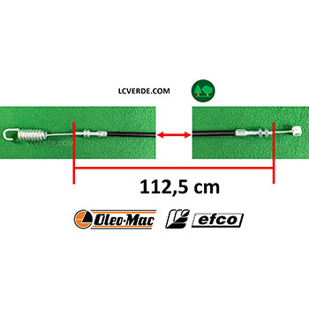 Filo Cavo Guaina Innesto Rotore Coltelli Trincia OleoMac WB100 Efco DR100 ricambio LCVERDE.com 68270102r
