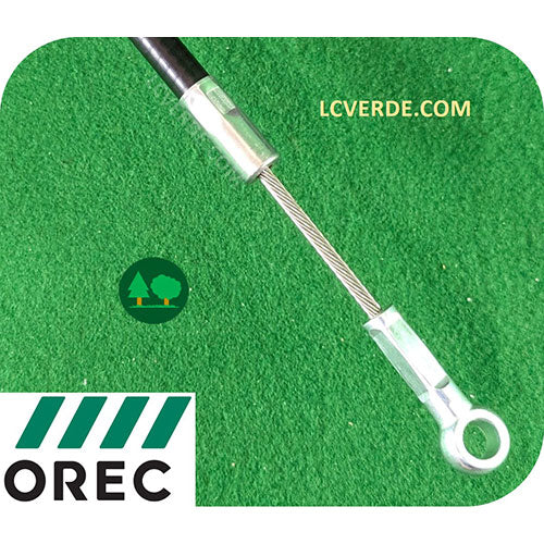 Filo Cavo Guaina Innesto Trazione Ruote e Gruppo Rotore Coltelli Trincia Orec HR662 HR672 HR802 HR812 HRC662 HRC672 HRC802 HRC812 ricambio LCVERDE.com O83-1614-932-10 trinciaerba trinciasarmenti