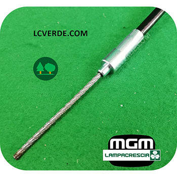 Filo Cavo Guaina Trasmissione Innesto Sbloccaggio Bloccaggio Ruote Trincia Trinciaerba MGM Lampacrescia TTR580S TTR683 TTR686 TTR783 TTR786 TTR886 ricambi LCVERDE.com 250072 spare part