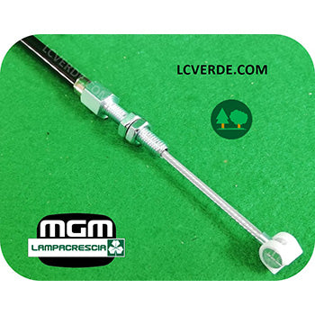Filo Cavo Guaina Trasmissione Innesto Sbloccaggio Bloccaggio Ruote Trincia Trinciaerba MGM Lampacrescia TTR690 TTR790 ricambio LCVERDE.com 250085
