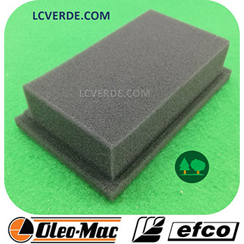 Filtro Aria Spugna Atomizzatore Irroratore OleoMac MB90 MB900 Efco AT900 AT9000 ricambi LCVERDE.com