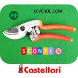 Forbice Potatura Pota Battente Castellari Ergonomic Piante Alberi Giardinaggio Agricoltura LCVERDE.com sconto offerta discount