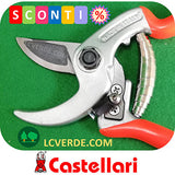 Forbice Potatura Pota Battente Castellari Ergonomic Piante Alberi Giardinaggio Agricoltura LCVERDE.com sconto offerta promozione