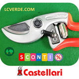 Forbice Potatura Pota Battente Castellari Ergonomic Piante Alberi Giardinaggio Agricoltura LCVERDE.com sconto offerta saldi