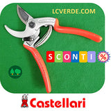 Forbice Potatura Pota Battente Castellari Ergonomic Piante Alberi Giardinaggio Agricoltura LCVERDE.com sconto discount