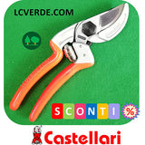 Forbice Potatura Pota Battente Castellari Ergonomic Piante Alberi Giardinaggio Agricoltura LCVERDE.com sconto promozione