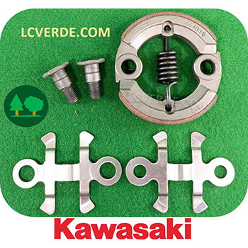 Frizione Completa di Perni Motore Kawasaki TJ53 TJ45 per Decespugliatore ricambi LCVERDE.com 13081-0635