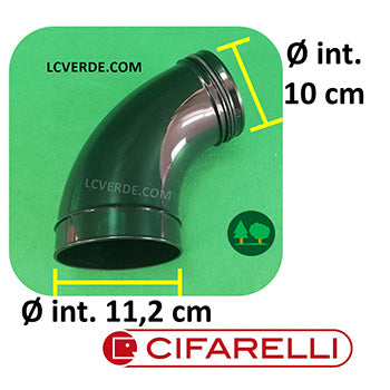 Gomito Curva Tubo Soffiatore Cifarelli BL1200 ricambi LCVERDE.com 0G43300