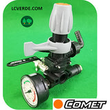 Gruppo Comando Regolatore Registrazione Pressione 2 vie Gemini 40 bar Pompa Irrorazione Comet accessori LCVERDE.com 1204045700